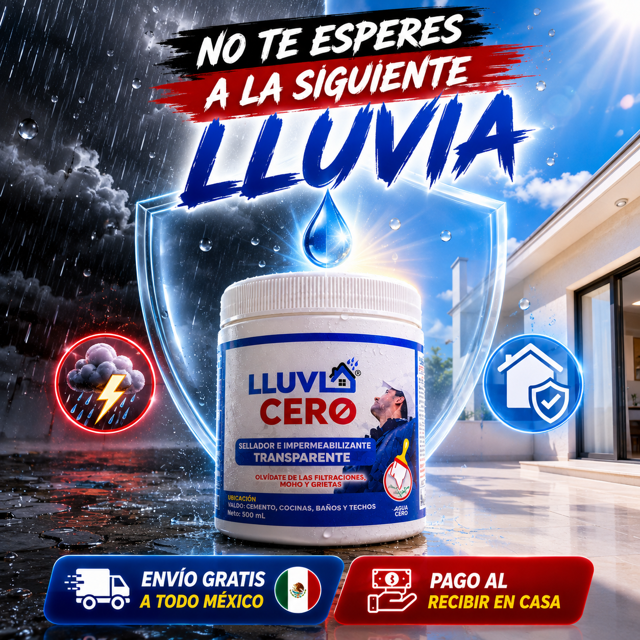 Lluvia Cero Impermeabilizante
