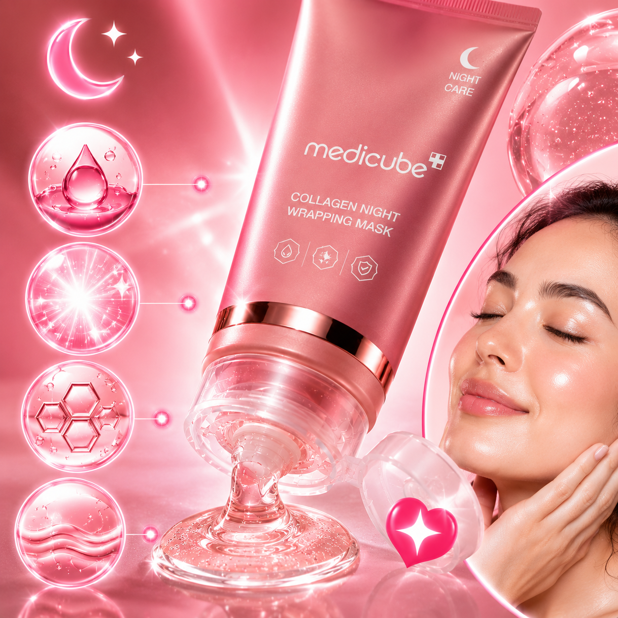 Mascarilla Medicube Colageno