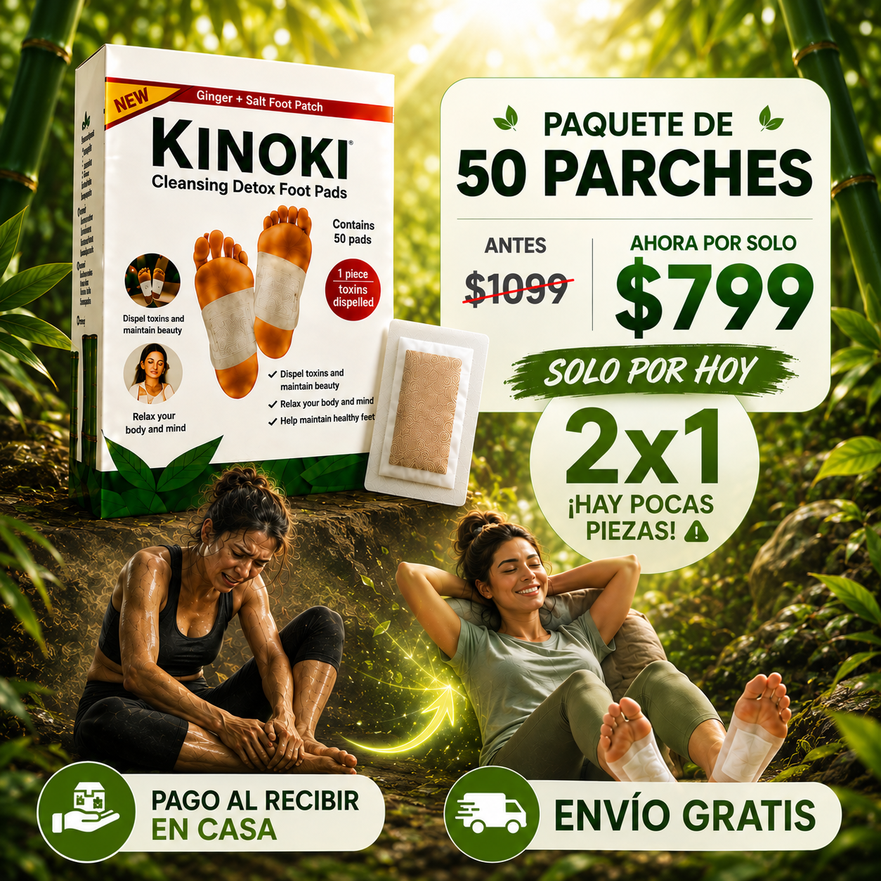 PARCHES DETOX KINOKI